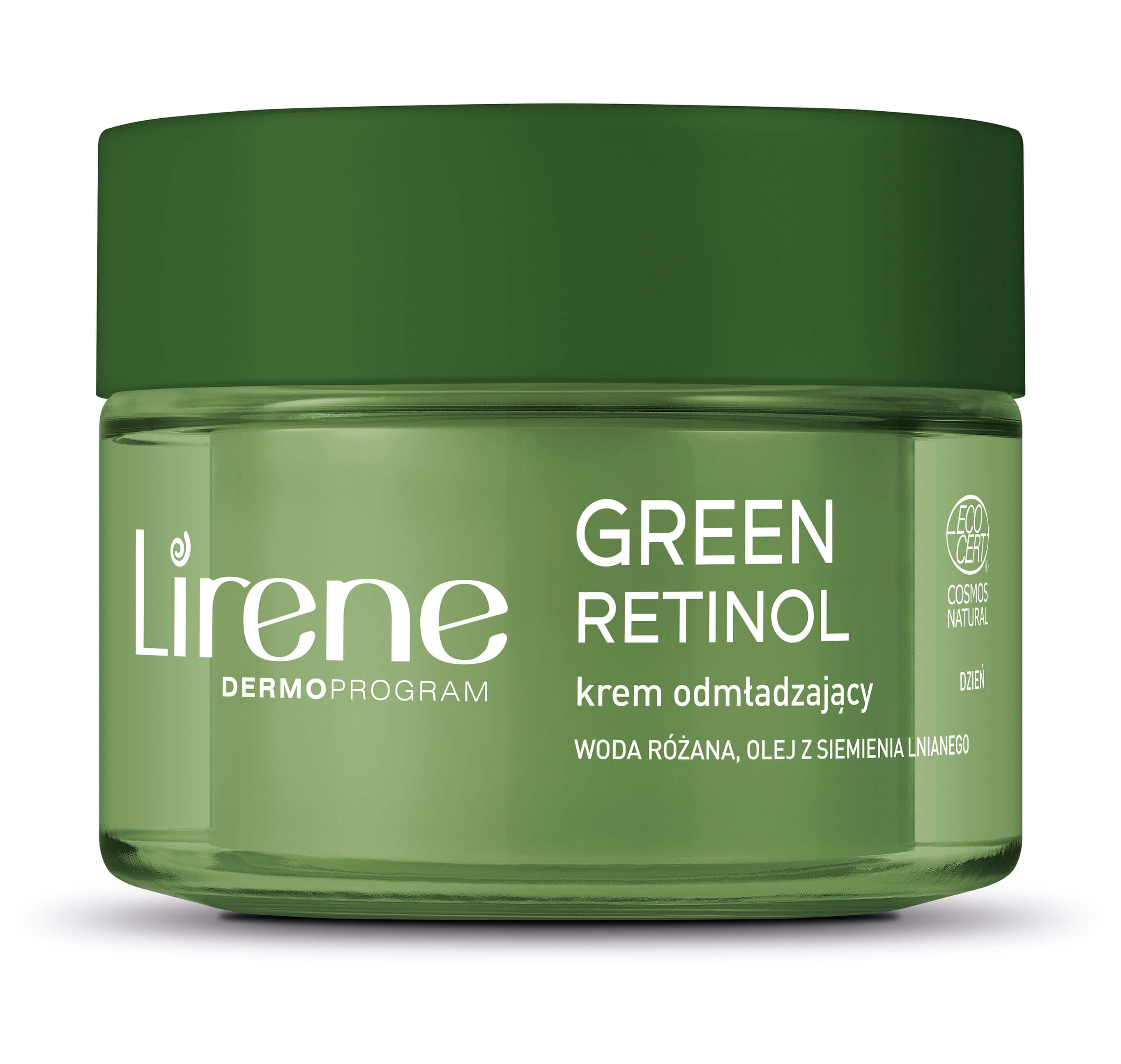 Lirene Green Retinol , krem odmładzający na dzień 60+, 50 ml