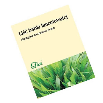Liść babki lancetowatej, zioła do zaparzenia, 50 g