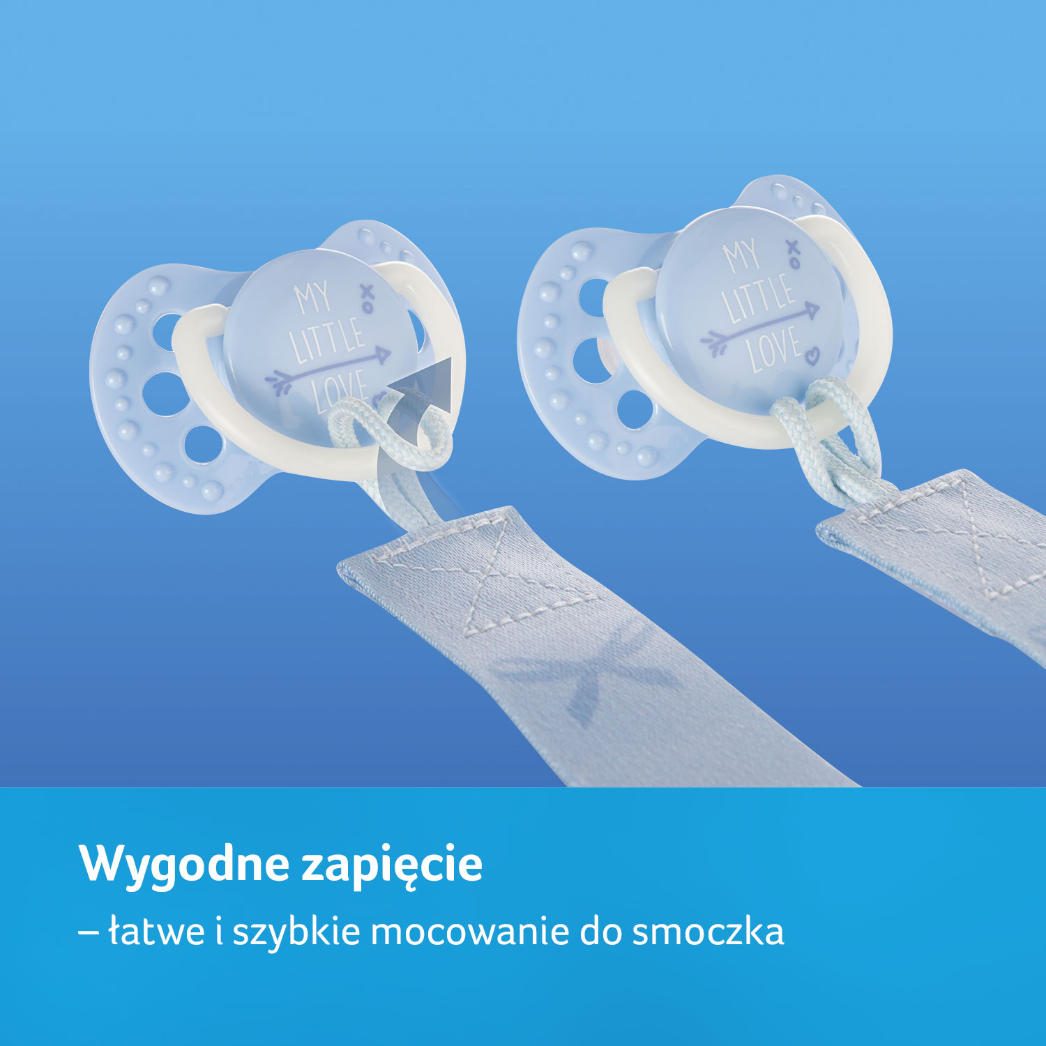 Lovi Hey, tasiemka do smoczka, 1 szt.
