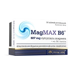 Olimp MagMax B6 tabletki powlekane na zmęczenie, drżenie powiek i kurcze mięśni, 50 szt.