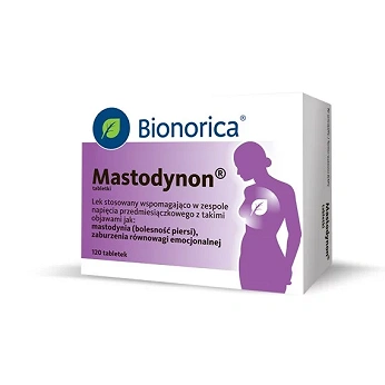 Mastodynon, tabletki wspomagające w zespole napięcia przedmiesiączkowego, 120 szt.