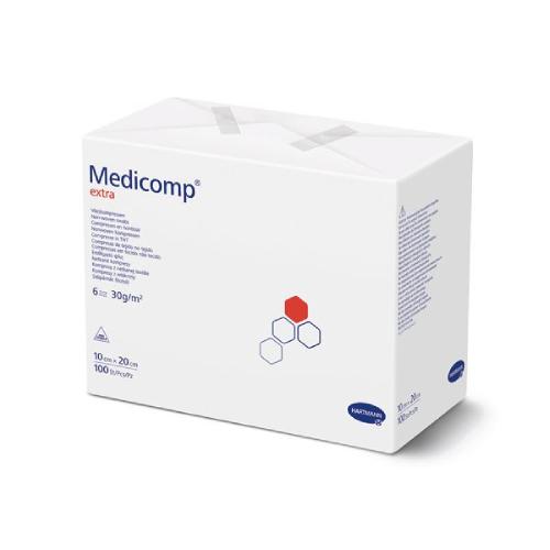 Kompresy MEDICOMP EXTRA  niejałowe, 10 cm x 20 cm, 100 szt.