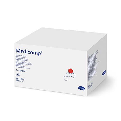 Kompresy MEDICOMP  niejałowe, 10 cm x 20 cm, 100 szt.