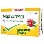 Mega Żurawina tabletki ze składnikami wspierającymi funkcjonowanie dróg moczowych, 30 szt.