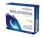 Melatonina tabletki ze składnikami wspomagającymi zasypianie, 90 szt.
