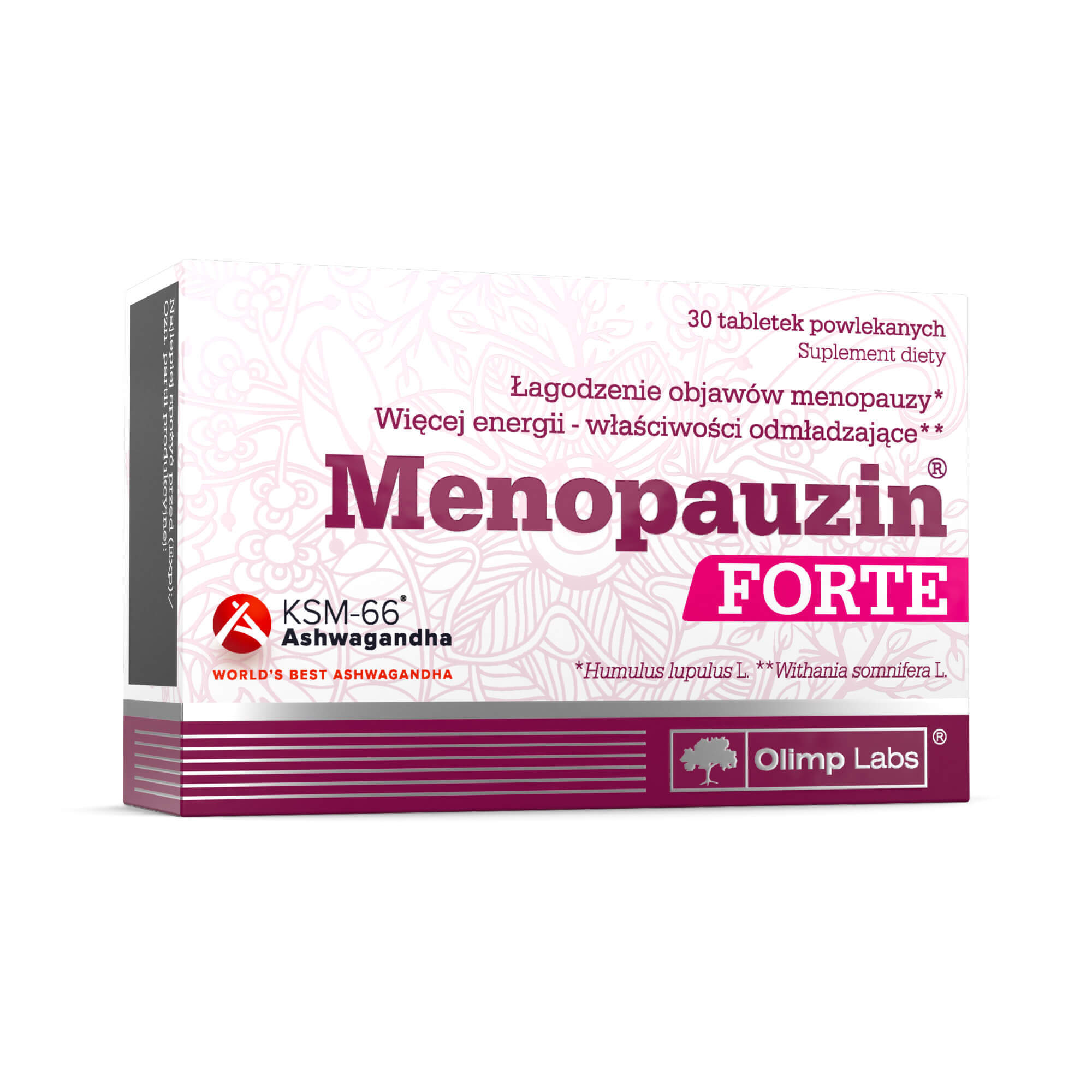 Olimp Menopauzin Forte tabletki powlekane z witaminami do stosowania podczas menopauzy, 30 szt. 
