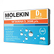 Molekin D3 2000 j.m. , tabletki ze składnikami pomagającymi utrzymać zdrowe kości, 60 szt. tabletki ze składnikami pomagającymi utrzymać zdrowe kości, 60 szt.