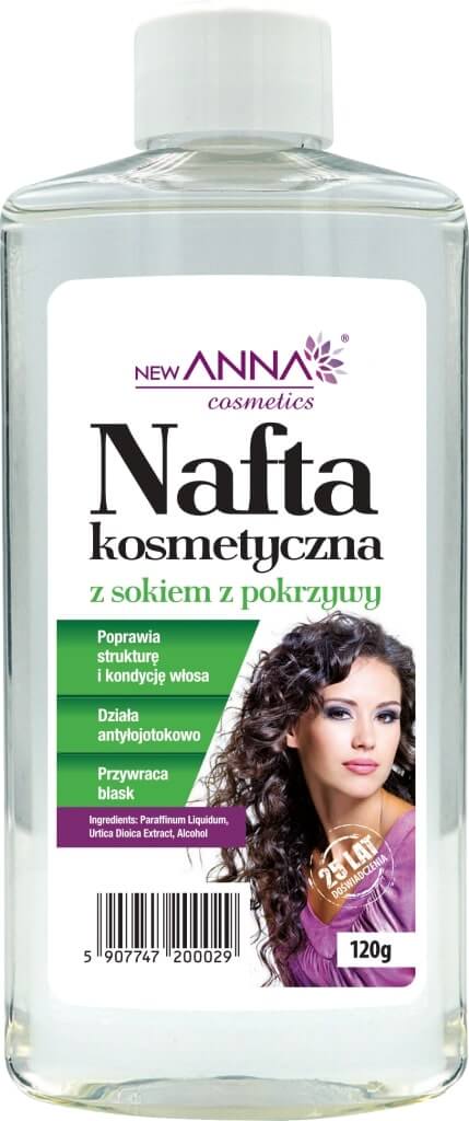 Nafta kosmetyczna z pokrzywą, 160 ml