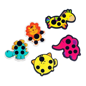 Vitammy Thermo Stickers , naklejki termometrowe do ciągłego monitorowania gorączki i temperatury u dzieci, 5 szt.