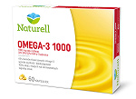 Naturell Omega-3 1000 kapsułki z kwasami Omega-3 wspierającymi odporność organizmu, 60 szt.