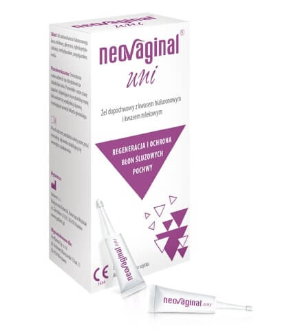 NEOVAGINAL UNI  żel dopochwowy, 5 aplikatorów po 5 ml