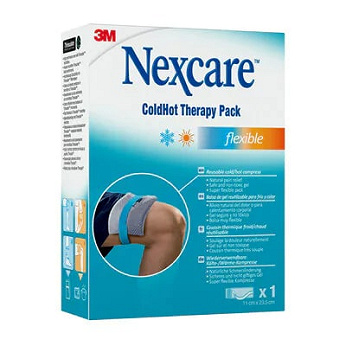 Kompres Nexcare ColdHot Therapy Pack Flexible , pomaga zgłodzić obrzęki, stany zapalne i ból, 1 szt.