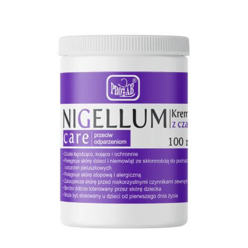 NIGELLUM Care , krem z czarnuszką do skóry skłonnej do odparzeń i podrażnień, 100 ml