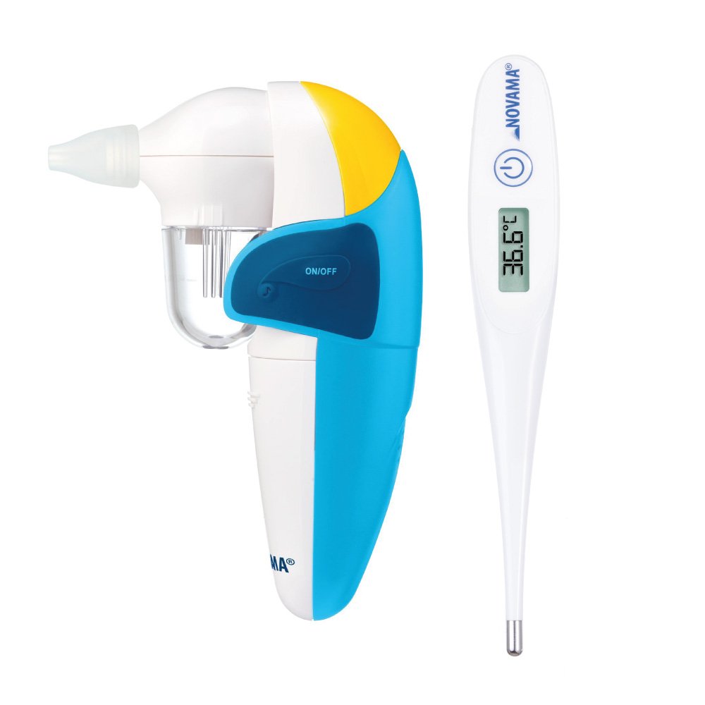 NOVAMA Pingo Aspirator + Flexo Termometr, zestaw: aspirator Pingo – 1 szt. + termometr Flexo – 1 szt.