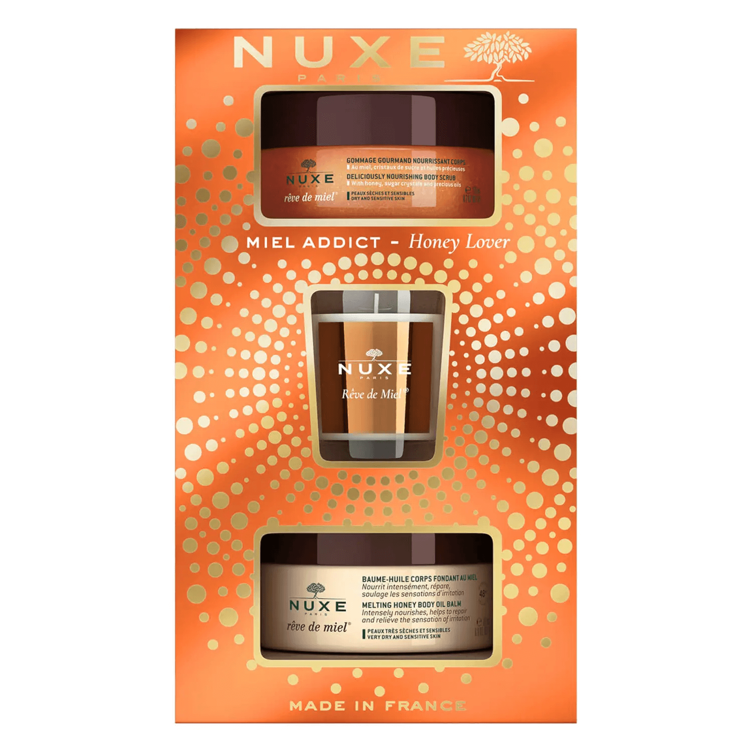 NUXE Reve de Miel® , zestaw kosmetyków