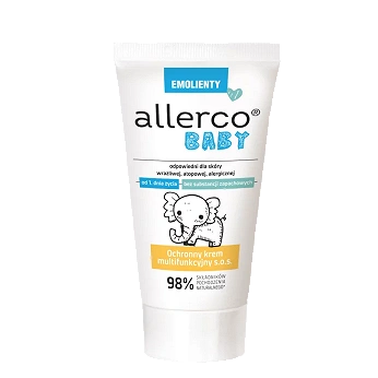 Allerco Baby Emolienty, krem ochronny u multifunkcyjny dla dzieci o 1. dnia życia, 75 ml