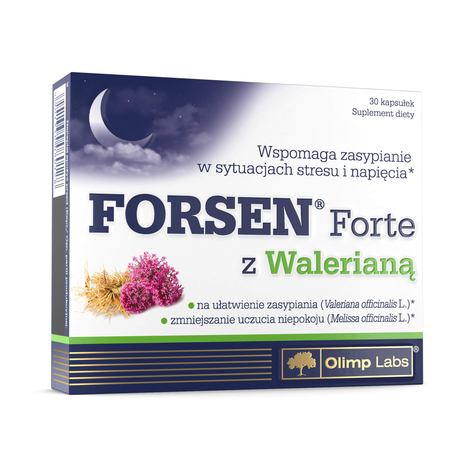 OLIMP Forsen Forte , kapsułki na uspokojenie z walerianą, 30 szt.