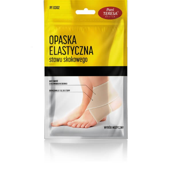 Opaska elastyczna stawu skokowego/taśma rozmiar M, 1 szt.