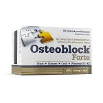 Olimp Osteoblock Forte tabletki ze składnikami wspierającymi kości, 60 szt.