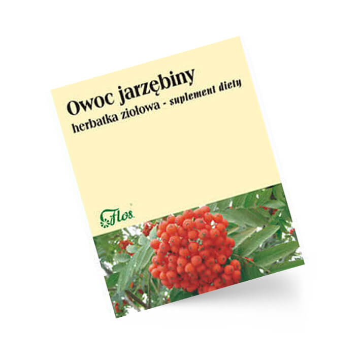 Owoc jarzębiny, herbatka ziołowa, 50 g
