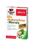 Doppelherz aktiv Dla Diabetyków + Morwa tabletki ze składnikami pomagającymi utrzymać prawidłowy metabolizm, 30 szt.