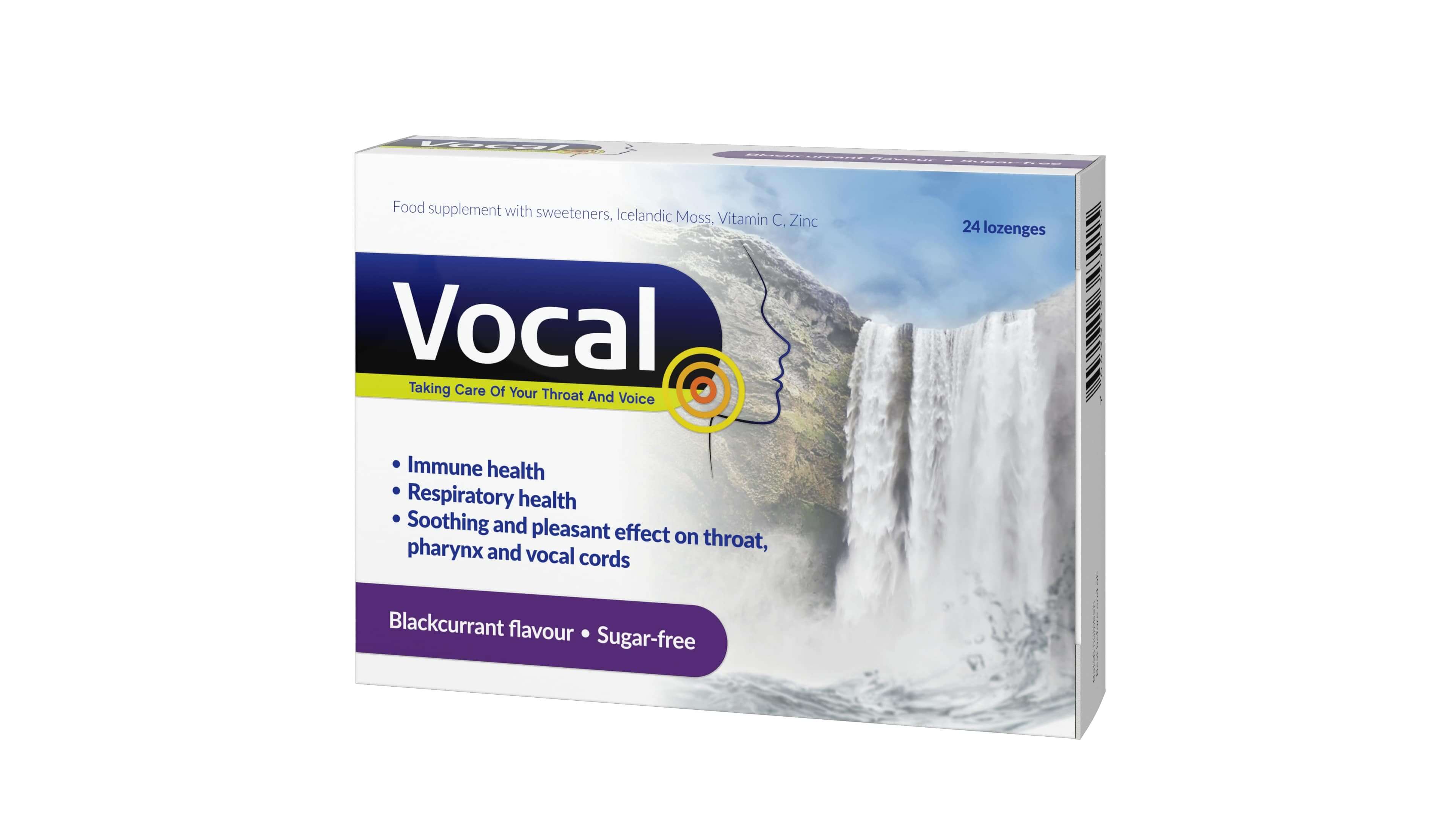VOCAL czarna porzeczka, 24 szt.