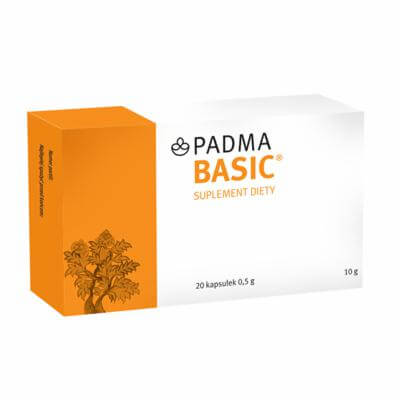 Padma BASIC, kapsułki z mieszanką ziół wspomagających odporność, 20 szt.