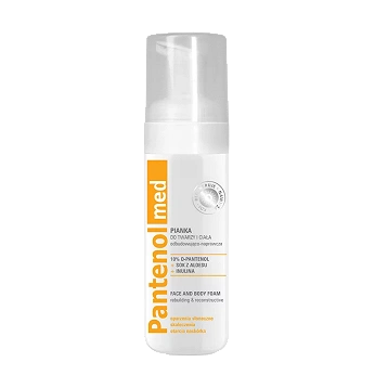 Pantenol med, pianka do twarzy i ciała odbudowująco-naprawcza, 150 ml
