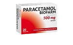 Paracetamol Biofarm 500 mg lek przeciwbólowy i przeciwgorączkowy, 50 tabletek