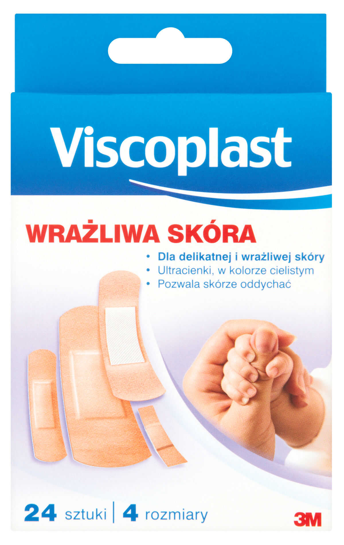 Viscoplast Plastry do skóry wrażliwej, 24 szt.