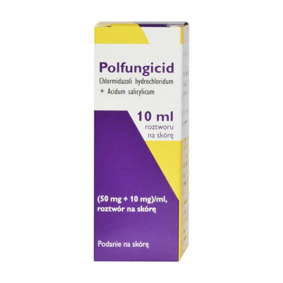 Polfungicid, płyn do stosowania na skórę, 10 ml