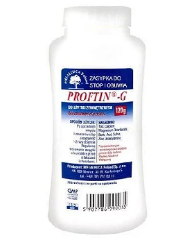 Proftin - G, zasypka do stóp i obuwia