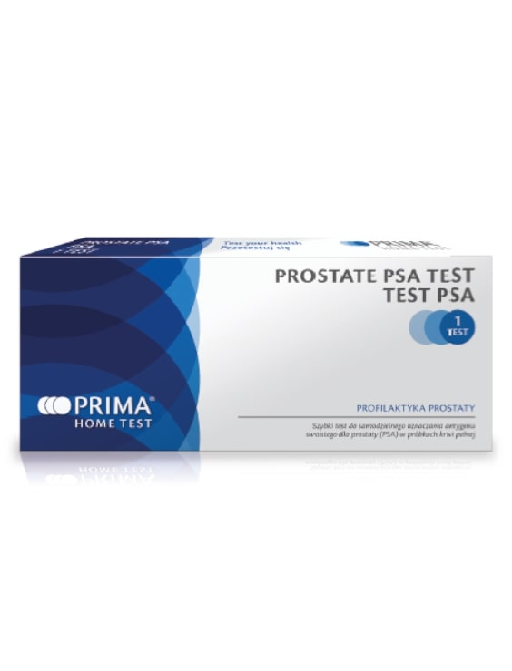 Prostate PSA Test, domowy wykrywający podwyższony poziom antygenu PSA w krwi, 1 szt.