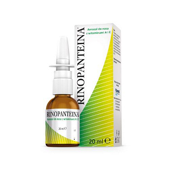 Rinopanteina, regenerująco-nawilżający aerozol do nosa, 20 ml