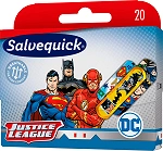 Salvequick Justice League kolorowe plastry dla dzieci z superbohaterami, 20 szt.