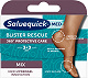 SALVEQUICK Blister Rescue Mix , plastry na pęcherze, 6 szt. plastry na pęcherze, 6 szt.