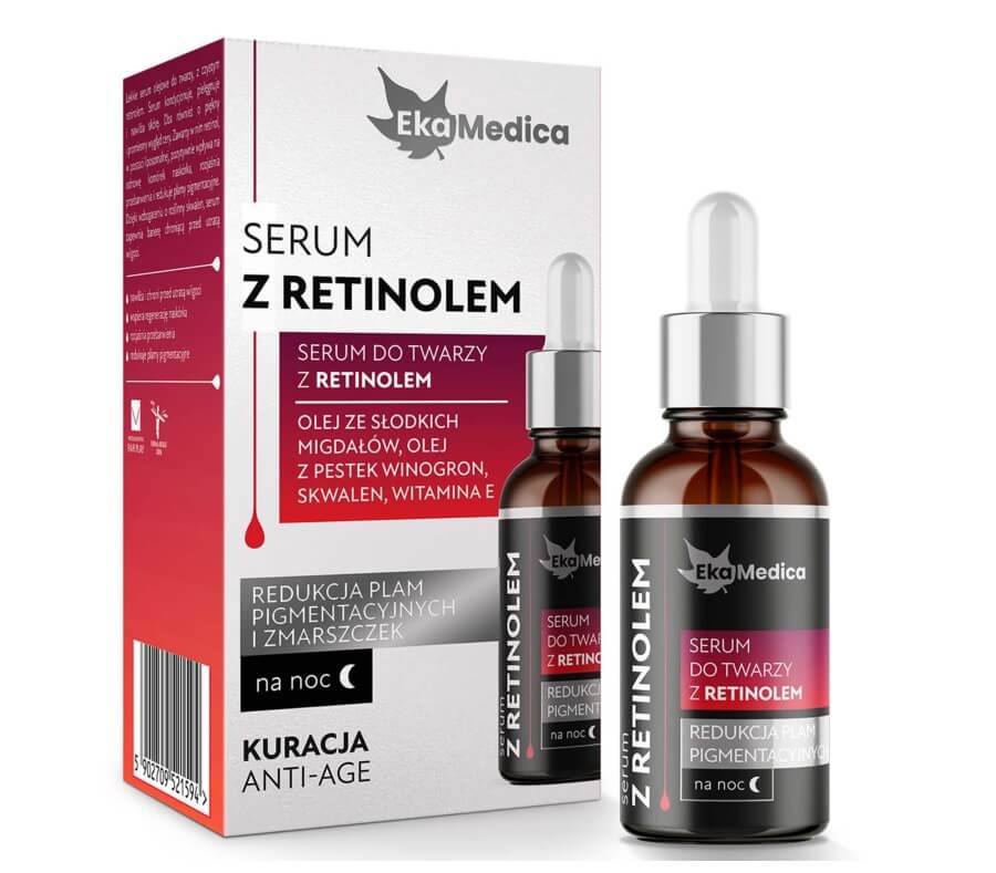 Ekamedica, serum z retinolem na noc, 20 ml