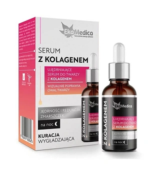 Ekamedica, serum do twarzy z kolagenem na noc, 20 ml