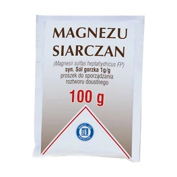 Siarczan magnezu, proszek do sporządzania roztworu ustnego, 50 g