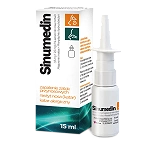 Sinumedin  aerozol do nosa na zapalenia zatok, katar, również alergiczny, 15 ml