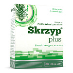 Olimp Skrzyp Plus kapsułki uzupełniające dietę w bioaktywne składniki skrzypu i witaminy, 60 szt.