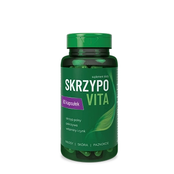 Skrzypovita, kapsułki ze skrzypem na mocne włosy, skórę i paznokcie, 80 szt.