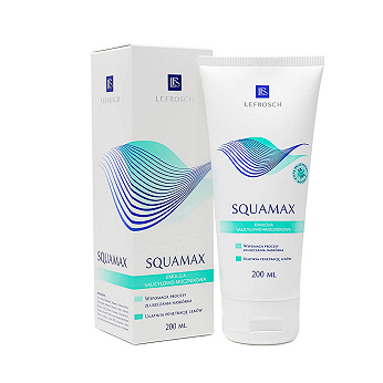 Squamax, emulsja złuszczająco-nawilżająca do skóry, 200 ml