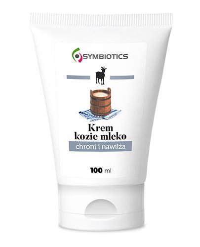 SYMBIOTICS Krem kozie mleko, chroni i nawilża skórę twarzy, 100 ml