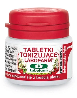 Tabletki tonizujące Labofarm, wspierające pracę serca, 20 szt.