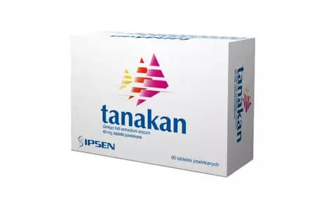 Tanakan, tabletki na poprawę funkcji poznawczych oraz krążenia, 90 szt.