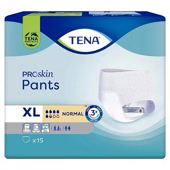 Tena Pants ProSkin Normal, majtki chłonne rozmiar XL, 15 szt.