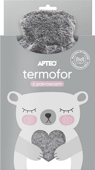 Termofor z pokrowcem APTEO, do miejscowego ogrzewania ciała, 2 l