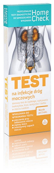 Test na infekcję dróg moczowych, do wykonania w warunkach domowych, 1 szt.
