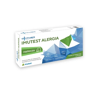 IMUTEST ALERGIA roztocza , domowy test do wykrywania swoistych przeciwciał klasy IgE, 1 szt.